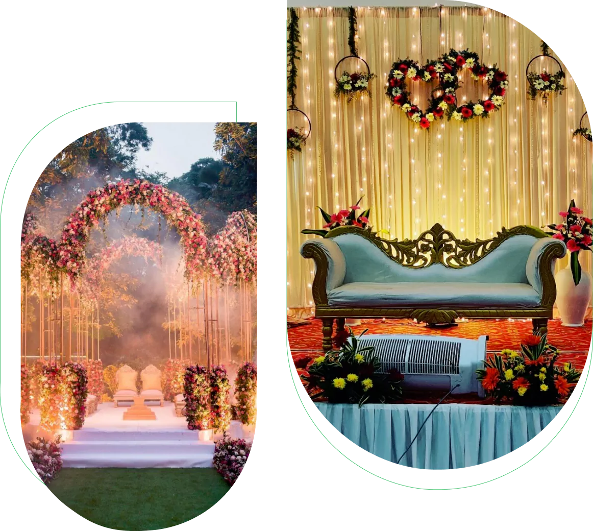 Stage & Flower Decoration